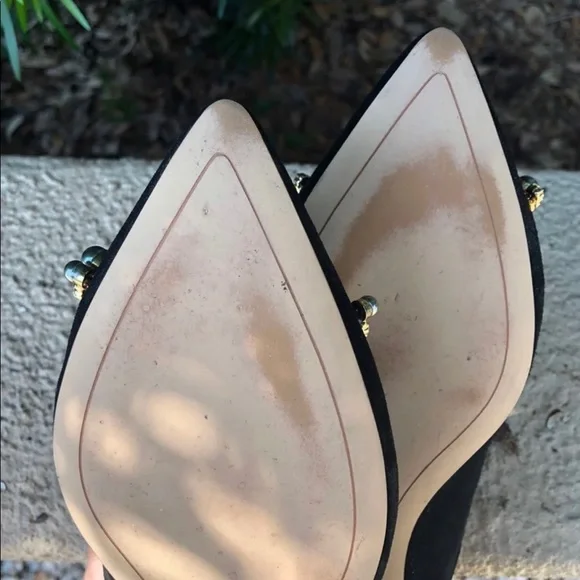 Karl Lagerfeld Black Mules Size 9 Style: Nola - Picture 7 of 9